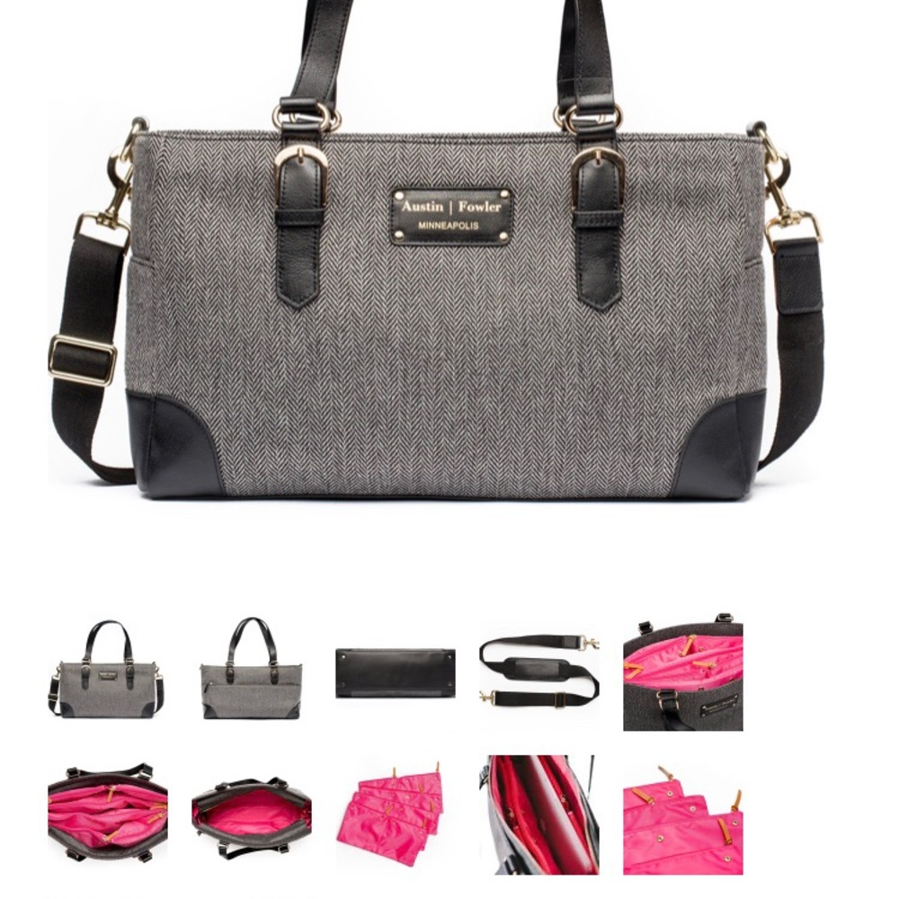 AustinFowler Duke Herringbone Diaper/Work Bag. New
